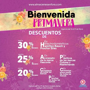 No dejes pasar nuestras promociones, encuéntralas en nuestra tienda en línea: https://www.almacenesanfora.com/ | Almacenes Anfora