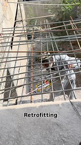 Retrofitting #construction #recycling #civilengineering #retrofitting #rebaring | CivilEngineer