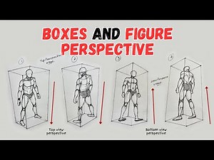 Draw DYNAMIC Perspective with This SIMPLE Box Method! | Step-by-Step Top & Bottom View Tutorial