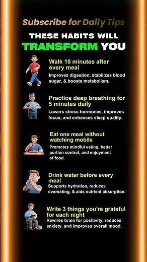 5 Small Changes That Rewire Your Brain, Body & Mood (Science-Backed)