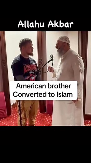 15K views · 1.1K reactions | American brother converted to Islam. #NewMuslim #fblifestyle #RevertToIslam #RevertStory #RevertMuslim #convertstoislam | Converts to Islam | Facebook