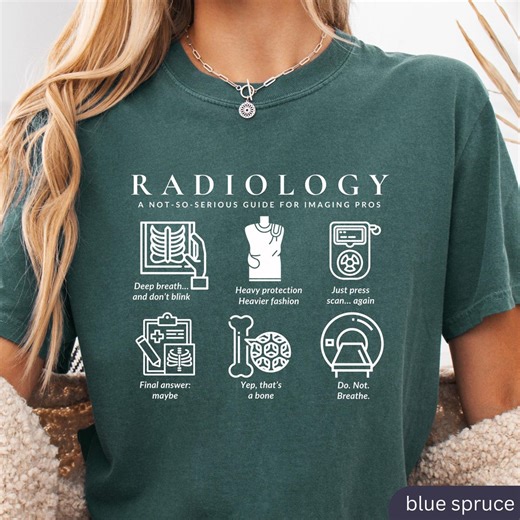 Radiology Tech T-shirt: X-ray, CT, MRI - Comfort Colors® Tee - Etsy