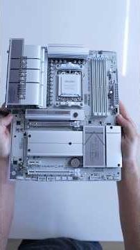 Unboxing the ASRock X870E Challenger WiFi White Motherboard!