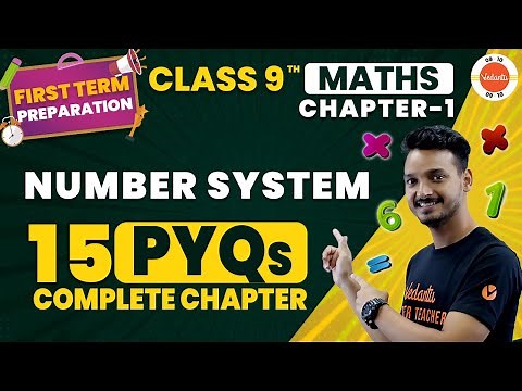 15 PYQs of Number System Class 9 | NCERT Maths Class 9th Chapter-1 | Vedantu 9 and 10 #Cbse2024