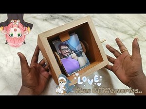 A Tiny Box Full Of Love & Memories | DIY Crank Box For Your Partner 😉❤ | Craft With Random Thinking