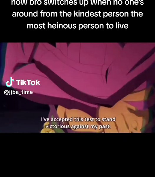 JoJo's bizarre adventure time on TikTok