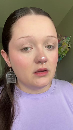 i think im a one trick pony ☹️ #makeuptutorial #nosehighlight #slaynt