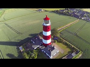 Repainting The Happisburgh Lighthouse with Sandtex Trade X-Treme X-Posure®