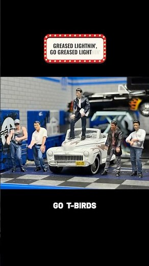 Grease Lightning | American Diorama 1/64 | Bringing Toys to Life Greenlight Collectables Hot Wheels