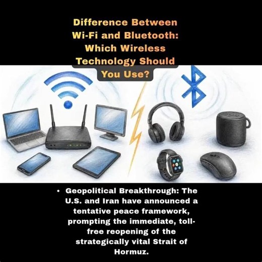 #WiFi vs #Bluetooth: What's the real difference and which one should you Use? 📶🔵 (2026 #Guide)