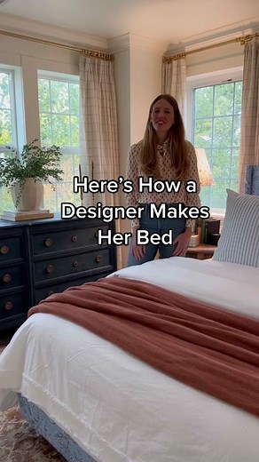 Interior Designer's Bed Making Tips