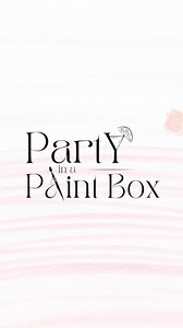 1.2K views · 43 reactions | Never painted before? Perfect - our beginner kits were made for you! ✨ No experience? No problem!  Just good vibes, easy to follow steps, and a masterpiece waiting to happen ‍ #partyinapaintbox #paintparty #paintandsip #painting #paintnight #teambuilding #girlsnight #datenight #artforall #winetime #noperfectionrequired #createyourway #messymasterpieces | Party in a Paint Box | Facebook