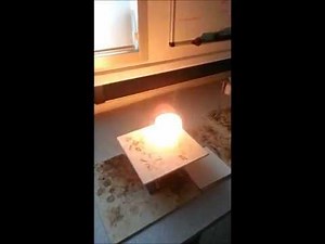 Burning diamond and graphite in liquid oxygen