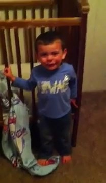 3 year old night time temper tantrum (no)