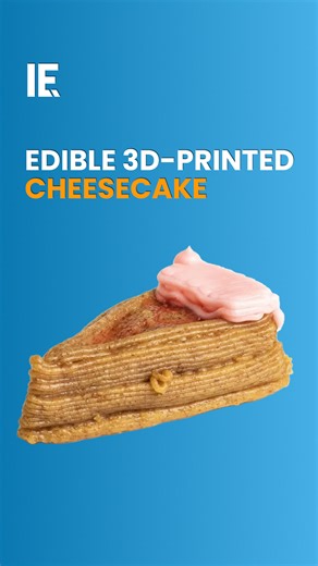 Interesting Engineering on Instagram: "Experience dessert like never before! This 3D-printed cake, made from seven simple ingredients, represents the groundbreaking work of scientists exploring the possibilities of culinary technology. 📽️: science.org"