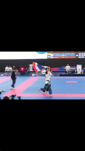 เหรียญทอง🥇 🥋ประเภทพุมเซ่คู่ผสม (รุ่นเยาวชน) 🇹🇭นายปุณณวิช หงษ์ยี่สิบเอ็ด 🇹🇭นางสาวสุชานันท์ อินทร์แจ้ง การแข่งขันในรายการ Chuncheon 2026 World Taekwondo Poomsae Championships ณ เมืองชุนชอน ประเทศเกาหลีใต้ ในวันที่สี่วันที่ 19 กันยายน 2569 ขอแสดงความยินดีด้วยนะคะ🎉🇹🇭✌🏻#สมาคมกีฬาเทควันโดแห่งประเทศไทย #ThailandTaekwondo