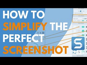 How to Simplify Messy Screenshots (Snagit 2021)