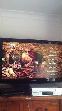Walking With Beasts Disc 1 DVD Menu