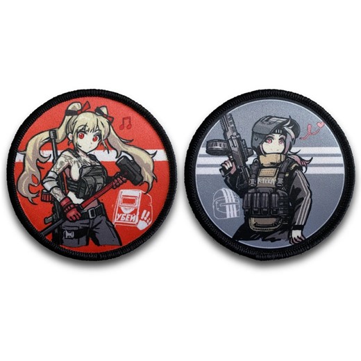 Anime Morale Patch - Tarkov Collection - Killa & Tagilla - Etsy