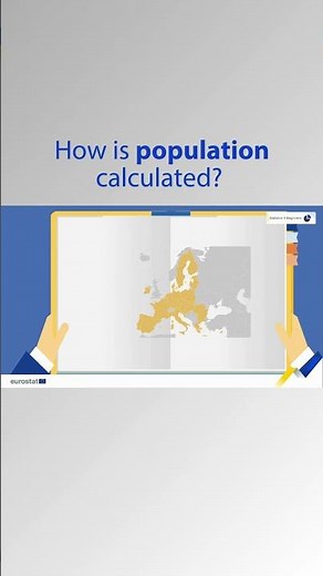 How do we calculate the population of a country? ⁠📊📈⁠