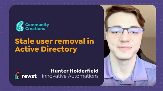 Disable inactive Active Directory accounts and notify clients with automation in Rewst | (JJ) Jennifer Johnson