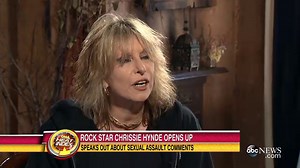 Chrissie Hynde Blames Herself for Being Sexually Assaulted