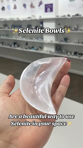 Let’s work with selenite bowls for energizing and charging our crystals! #selenite #crystals #crystalhealing #happysoul | Happy Soul Toronto