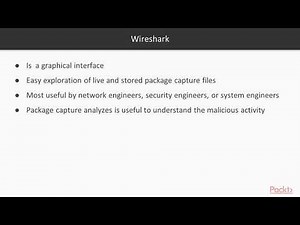 Python for Automating Information Security: Viewing Packet Capture File in Wireshark | packtpub.com