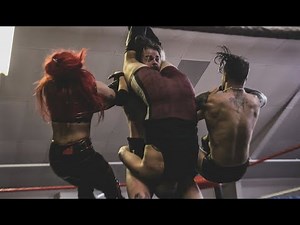 Josh Briggs' Double Chokeslam Tombstone Piledriver - Limitless Wrestling (Intergender)