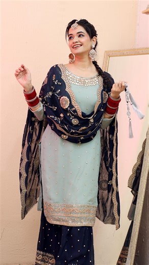 Anjali Sharma Juneja on Instagram: "First Lohri after marriage ❤️🥰 Wrapped in traditions, glow & a lot of emotions ✨ This one’s going straight into my core memories 🧿 pehli lohri as his wife, first lohri after wedding, newlywed lohri look, grwm newlywed, grwm indian fashion, newly married girl lohri, punjabi lohri newlywed, bridal fashion grwm, indian newlywed outfit, wedding after vibes, newlywed glow, indian bride after wedding, lohri look ideas"