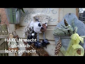 DIY/ HÄKELN und DAS NEU !!! Ball Tiere / mein PFERD chen GANZ Anders +Upcycling Ideen