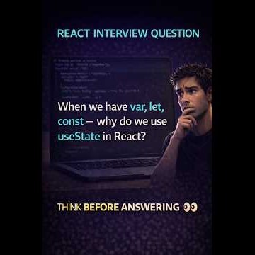 React Interview Trap: let vs useState ⚠️ #coding #react #reactinterview #shortsfeed #shorts