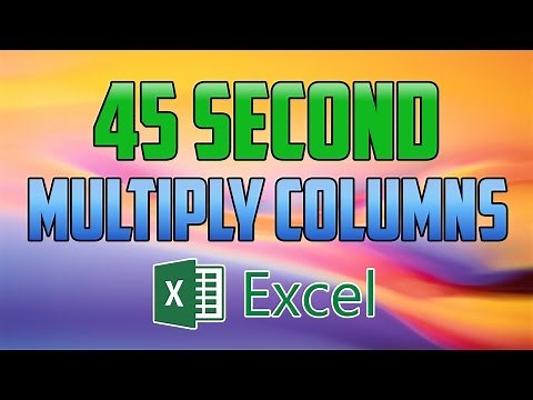Excel 2016 : How to Multiply Columns