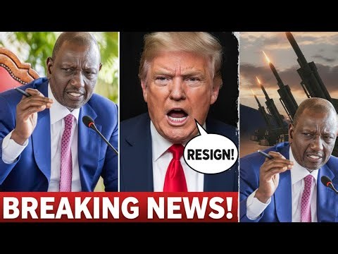 "RESIGN!" TENSION HIGH IN KENYA AS US SENDS DIRECT ORDERS TO PRESIDENT RUTO
