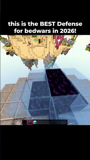TOP 1 Bed Defense #bedwars #shorts