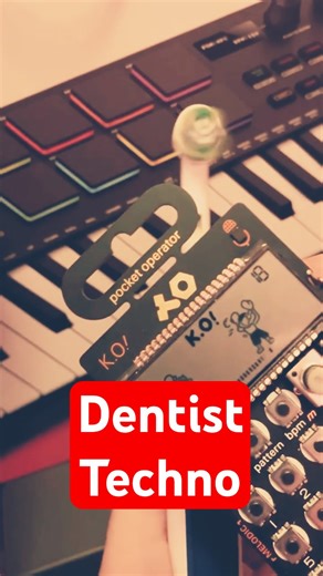 Dentist Techno #youtubeshorts #beats #sampler #beatmaker #pocketoperator #music