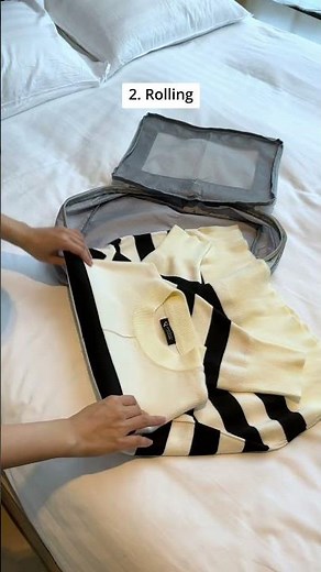 How To Pack Using Compressible Packing Cubes #travelpacking #traveltips #packingcubes #packwithme