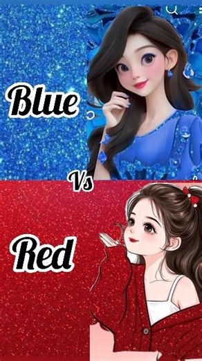 Blue 💙vs Red ♥️ dress👗//nails💅// purse👛// heels👠// makeup💄// fashion ✨#shortsbts