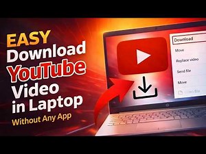 (EASY) How To Download Your Own YouTube Video in Laptop or PC Without Any App | Latest Tutorial