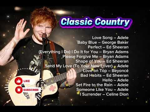 Best Country Covers of All Time | Adele, Ed Sheeran, Bryan Adams (Relaxing Acoustic Playlist)