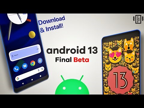 Android 13 FINAL Beta Download and INSTALL on Your Phone with Dual Boot!