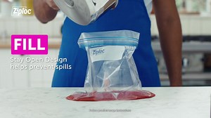 Ziploc Brand Freezer Food Storage Bags, School Supplies, Grip 'n Seal Technology, Zipper, Gallon, 20 Count