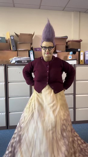 Roz from Monsters Inc. the original office siren #roz #monstersinc