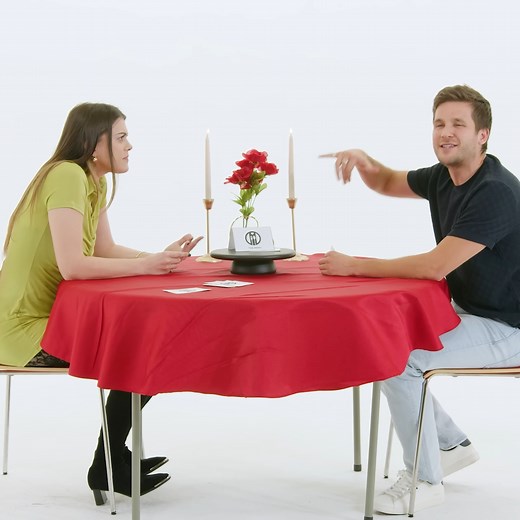 Exes Kiss on a Blind Date | DavidAlvareeezy