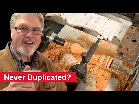 Shopsmith Lathe Duplicator Set-up & Spindle Turning, Part 2