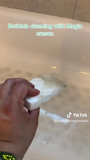 Can You Use a Magic Eraser on a Bathtub? Cleaning Demo