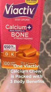 Let’s face it – life can get hectic sometimes. Make taking your daily supplements be the easy part! Viactiv’s Calcium also contains vitamin D3 & K to support 3-in-1 body benefits in every chew. | Viactiv | Facebook