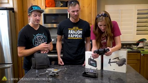 DJI smart controller tested with the Mavic 2 drone