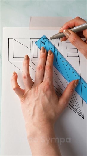 13K views · 48 reactions | Dessin 3D facile à réaliser | Brico Sympa | Facebook