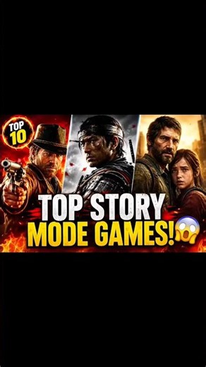 🔥Best Story Mode Games You Must Play in 2026 🎮 | Part 1